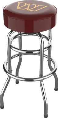 Big Team Washington Commanders Burgundy Barstool