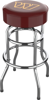 Big Team Washington Commanders Burgundy Barstool