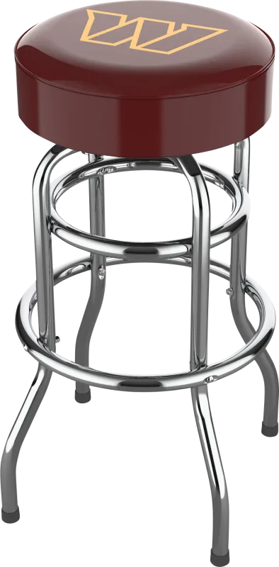 Big Team Washington Commanders Burgundy Barstool