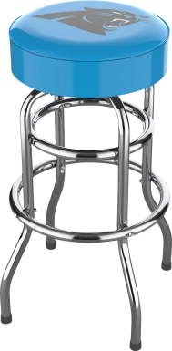 Big Team Carolina Panthers Light Blue Barstool