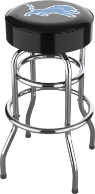 Big Team Detroit Lions Black Barstools