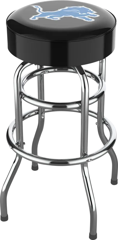 Big Team Detroit Lions Black Barstools
