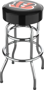 Big Team Cincinnati Bengals Black Barstools