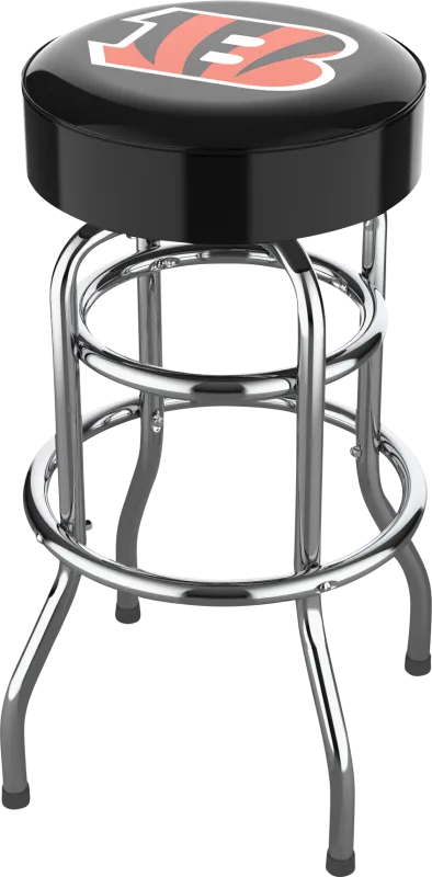 Big Team Cincinnati Bengals Black Barstools