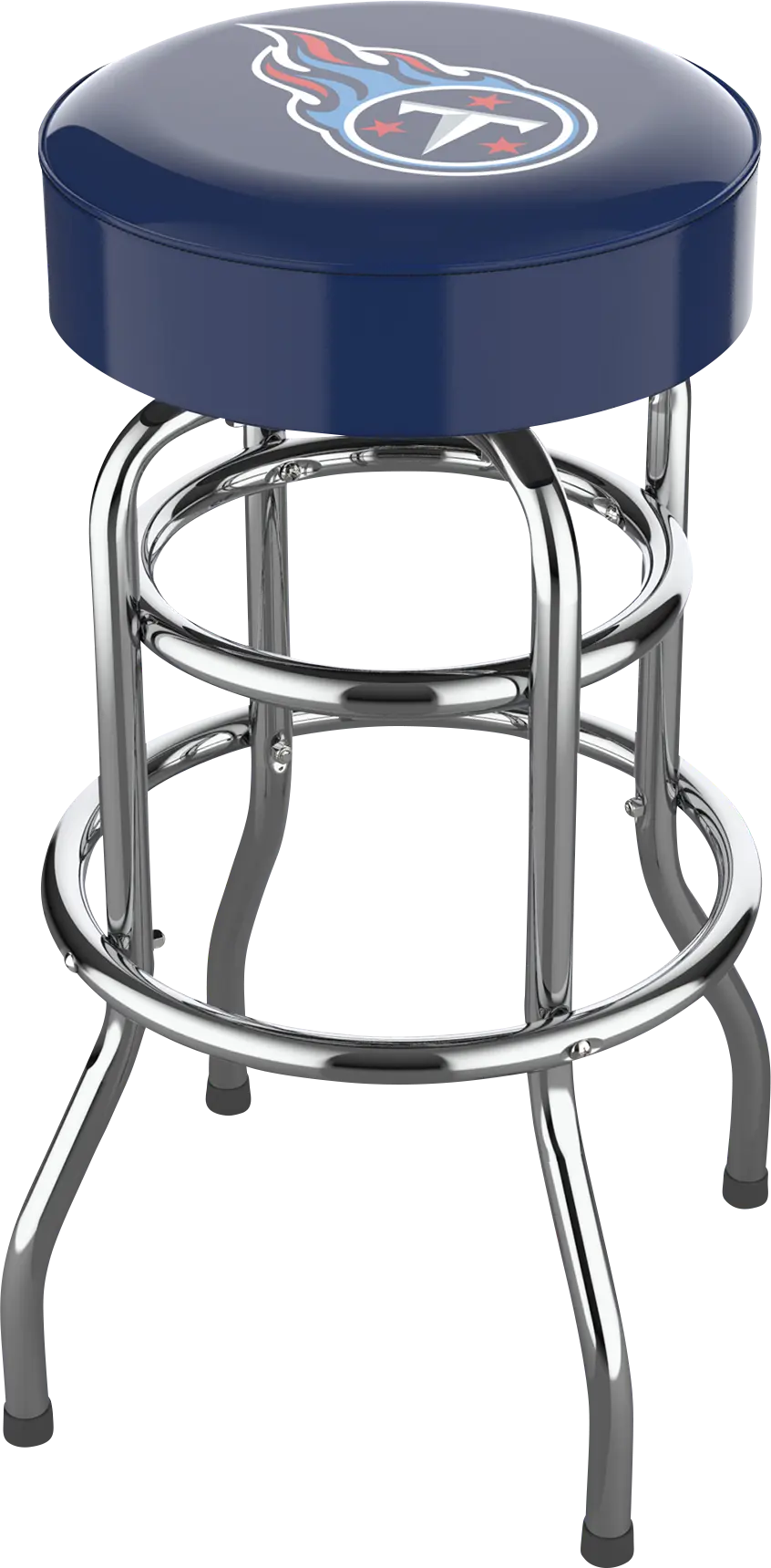 Big Team Tennessee Titans Navy Barstool