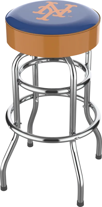 New York Mets Orange Barstool