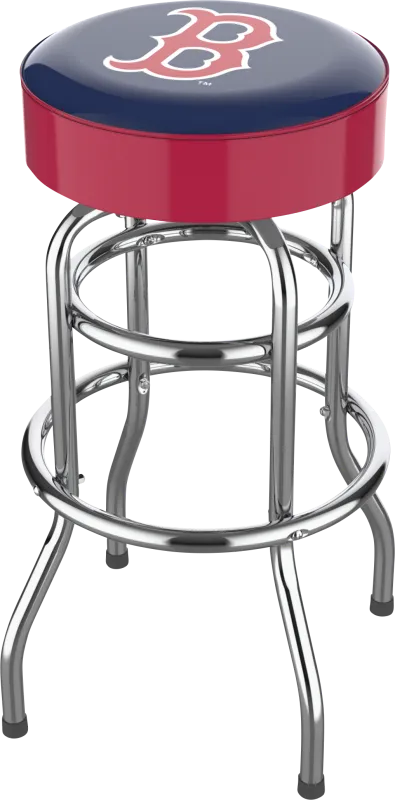 Boston Red Sox Red Barstool