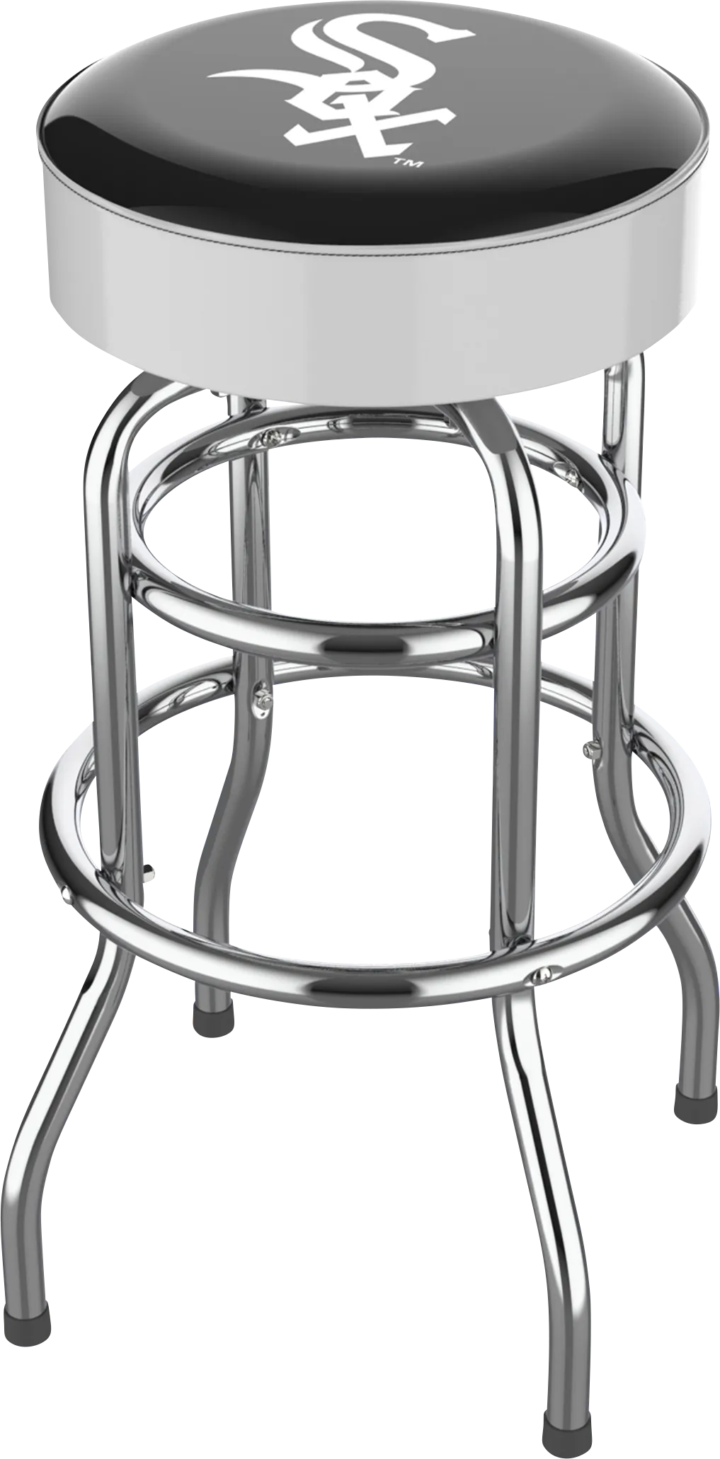 Chicago White Sox White Barstool - Image 1