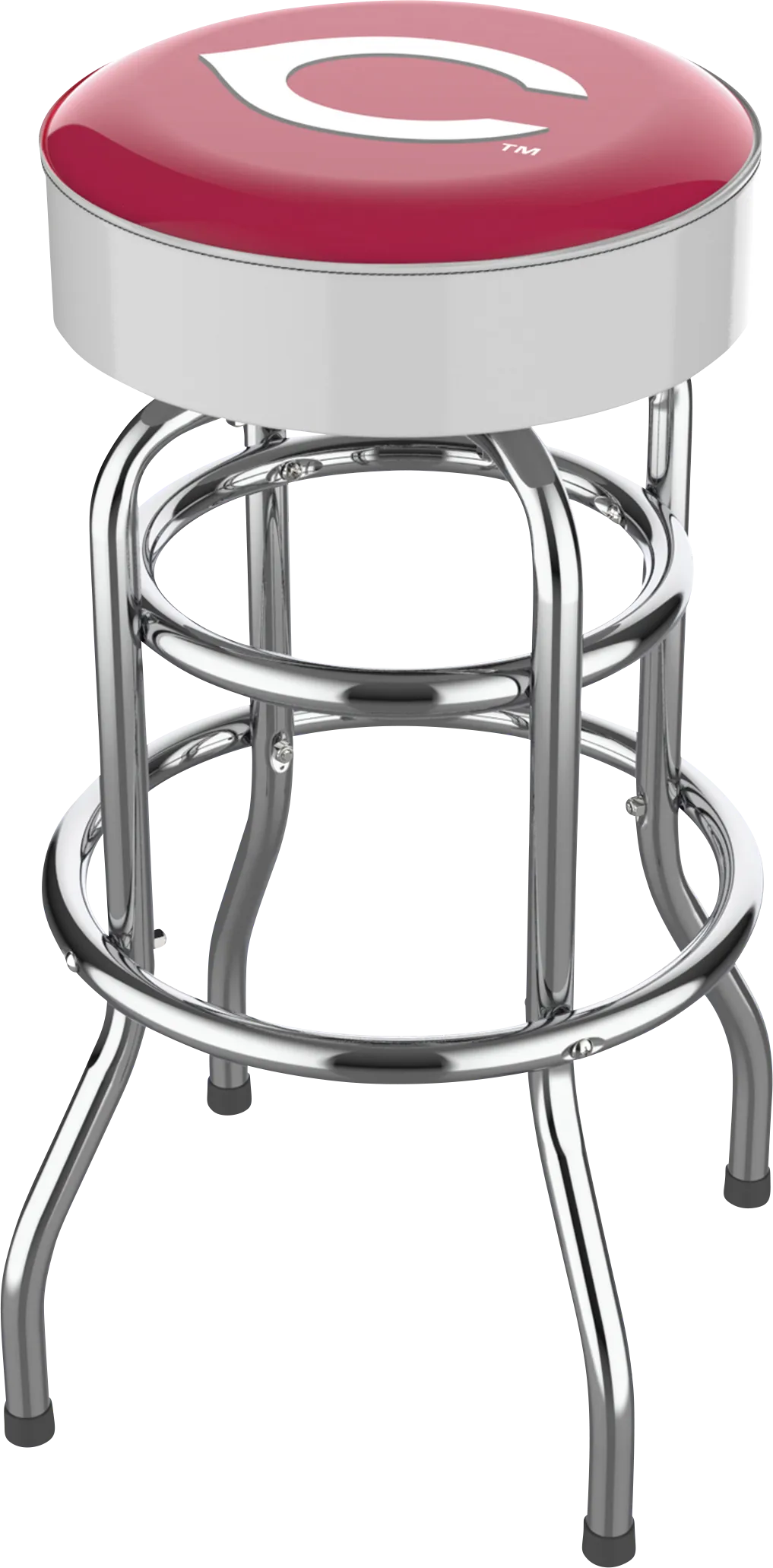 Cincinnati Reds White Barstool - Image 1