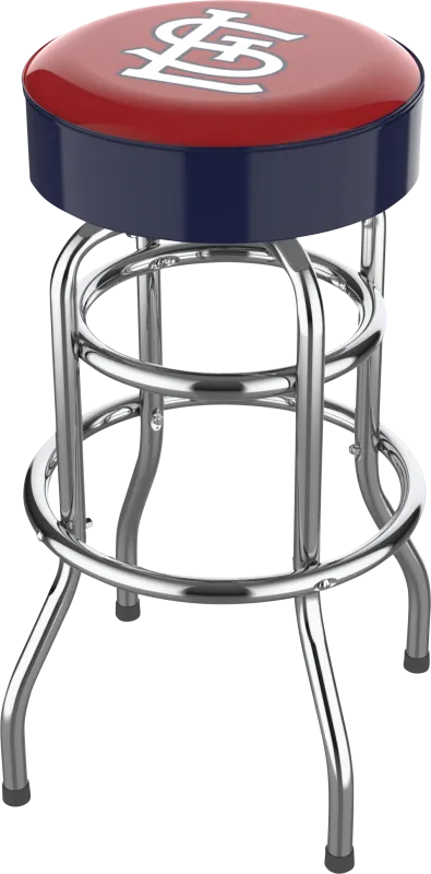 St. Louis Cardinals Navy Barstool