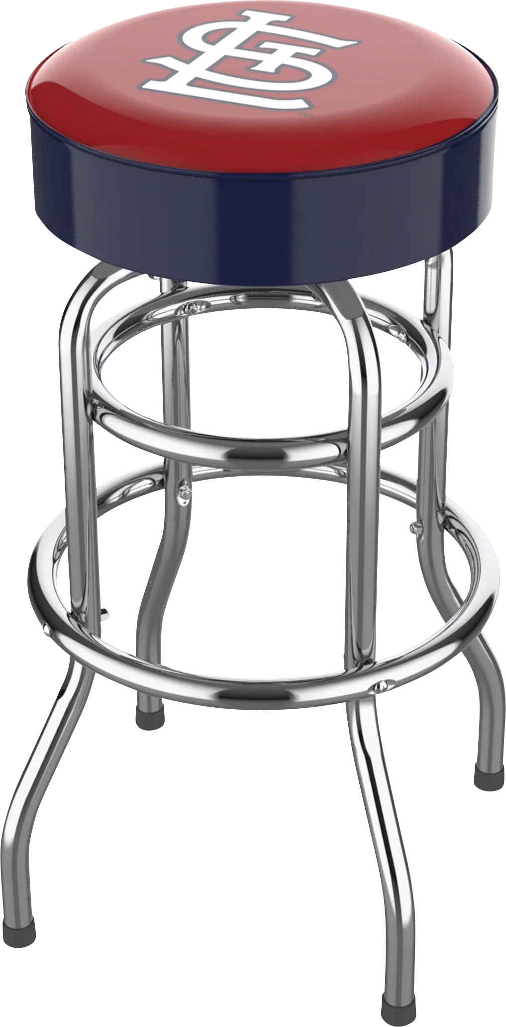 St. Louis Cardinals Navy Barstool - Image 1