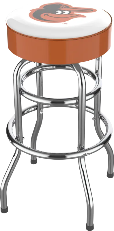 Baltimore Orioles Orange Barstool