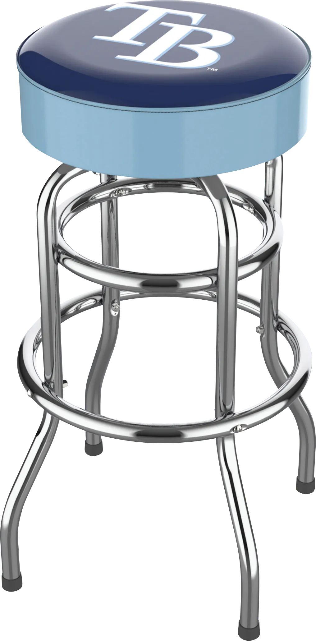 Tampa Bay Rays Light Blue Barstool - Image 1