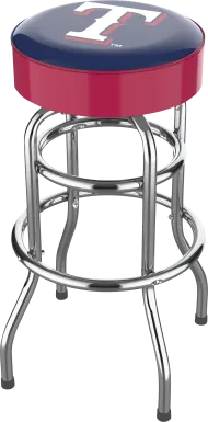 Texas Rangers Red Barstool