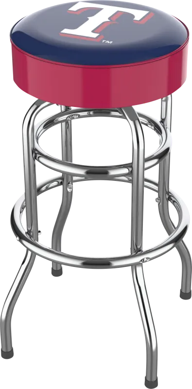 Texas Rangers Red Barstool