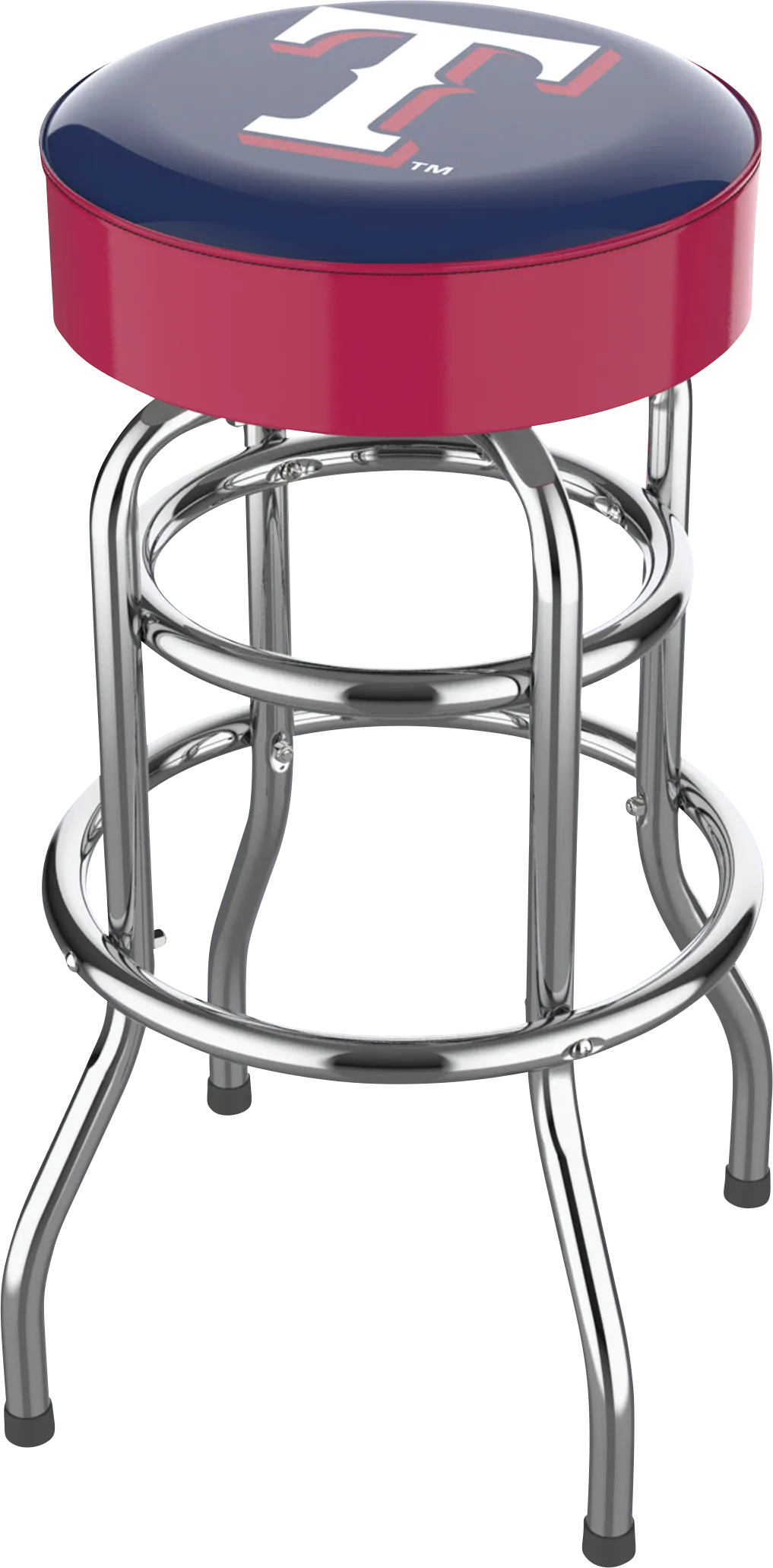 Texas Rangers Red Barstool - Image 1