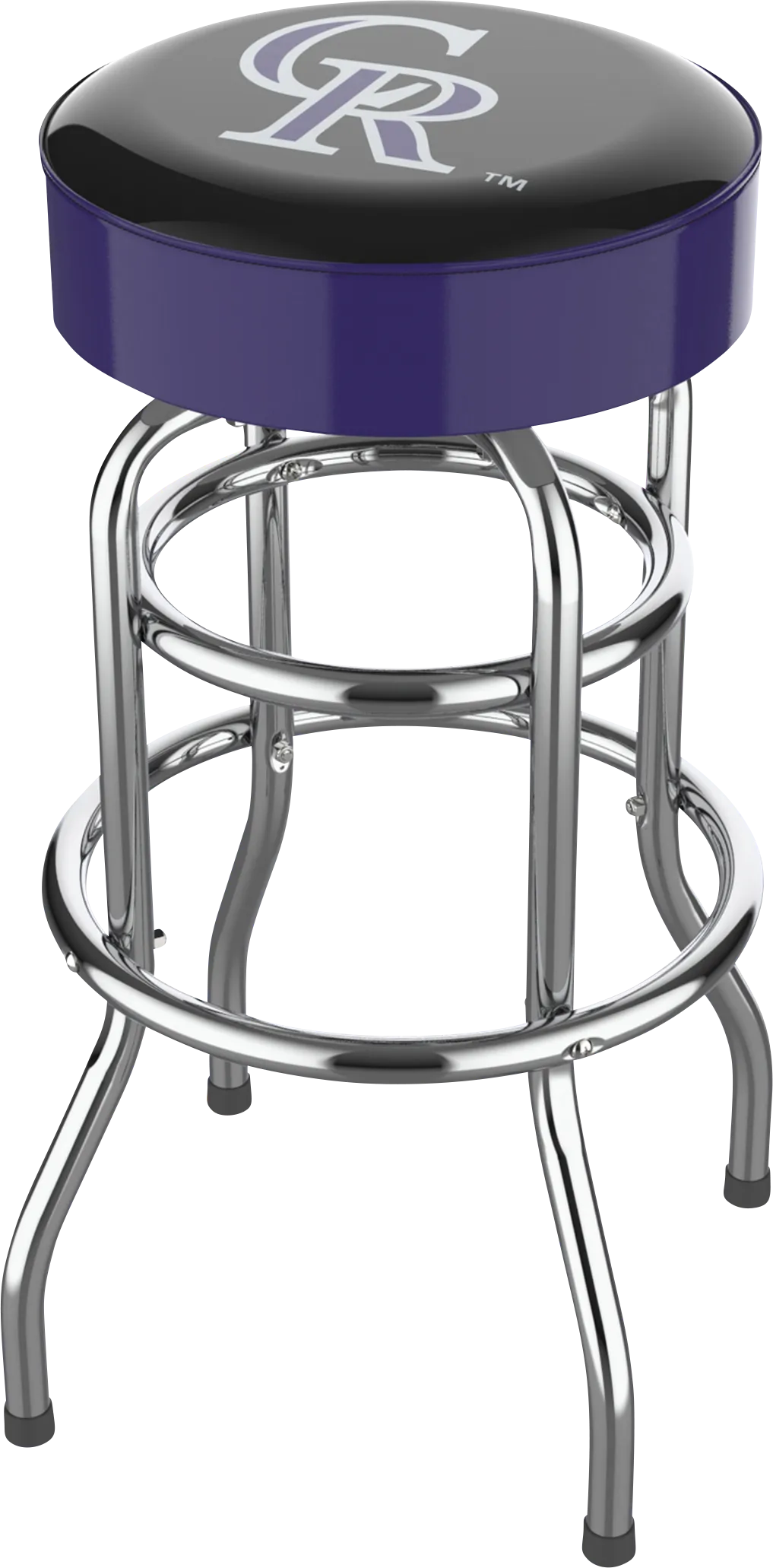 Colorado Rockies Purple Barstool - Image 1