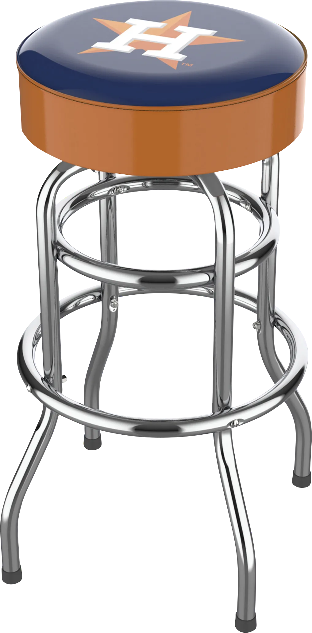 Houston Astros Orange Barstool - Image 1