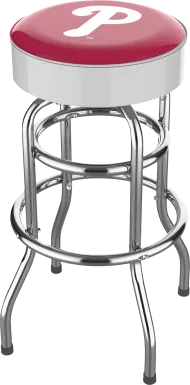 Philadelphia Phillies White Barstool