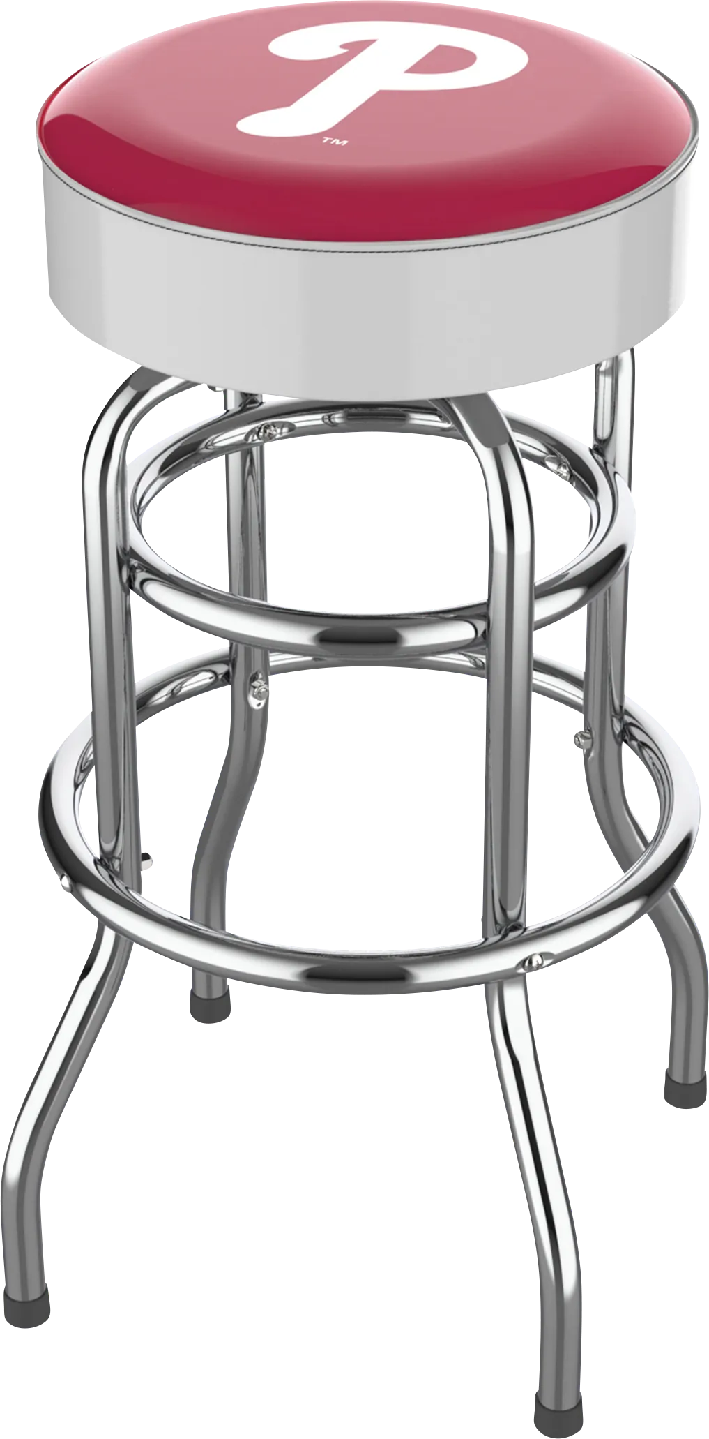 Philadelphia Phillies White Barstool - Image 1