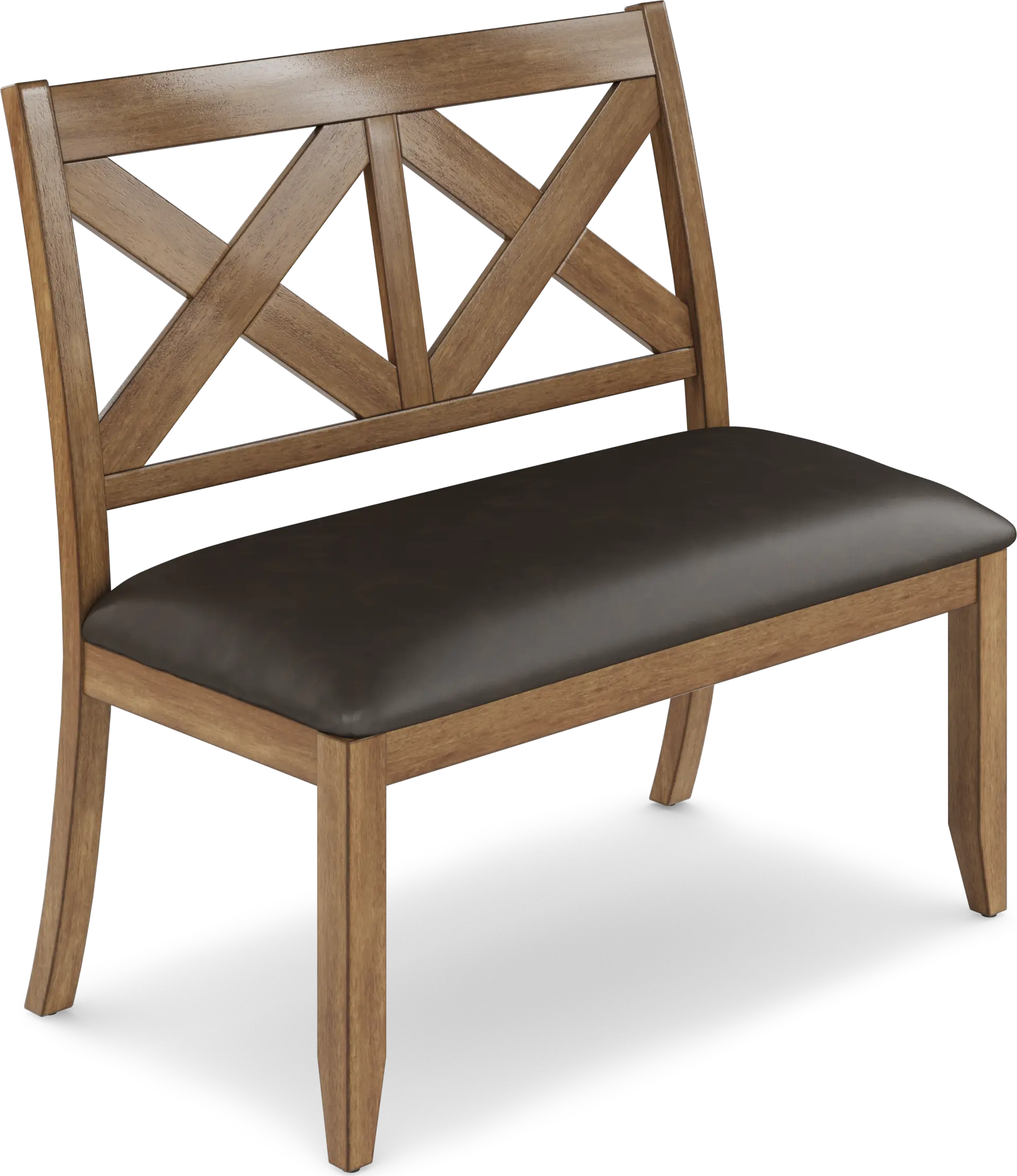 Acorn Cottage Brown Bench