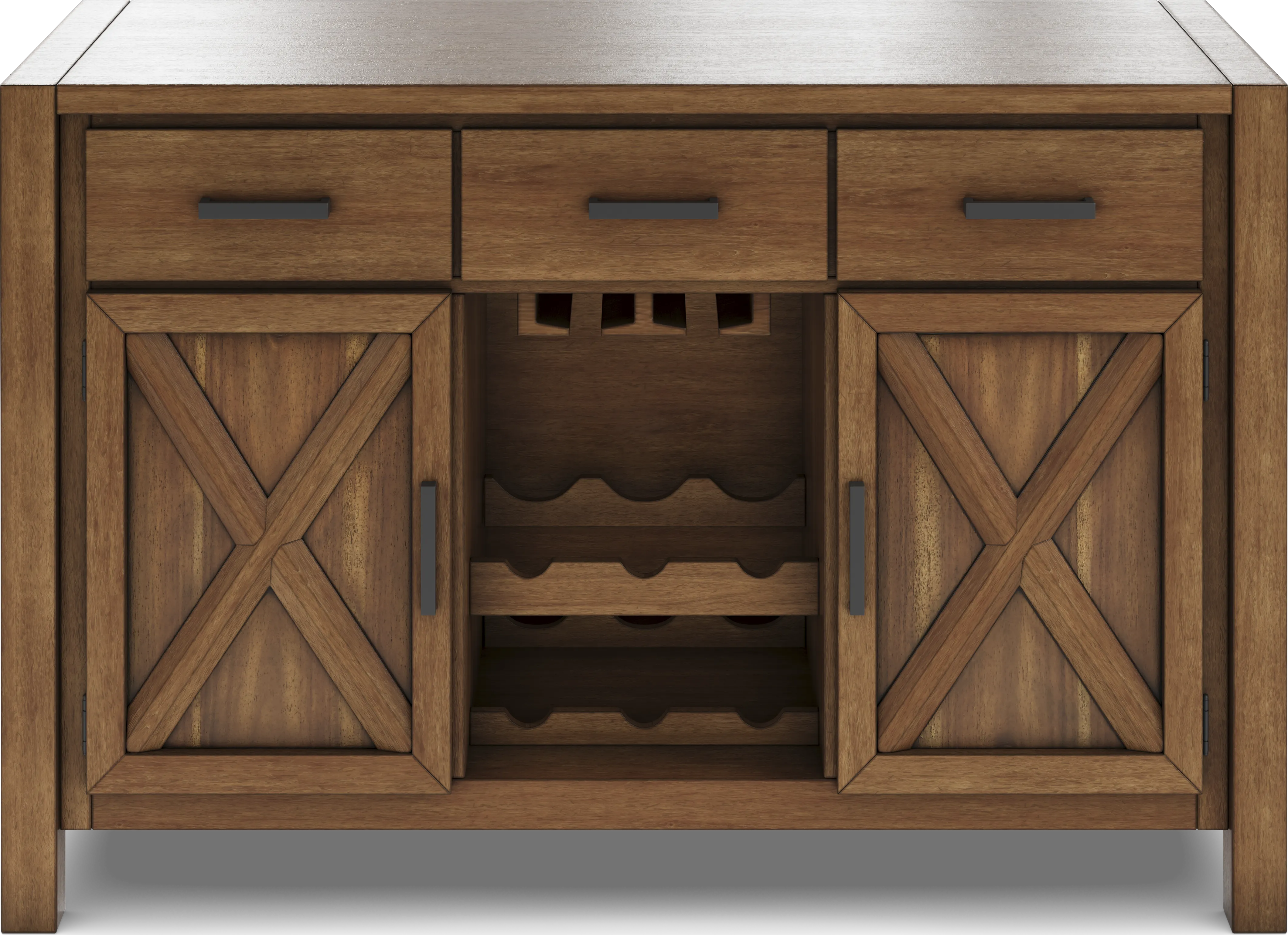 Acorn Cottage Brown Server - Thumbnail - Image 1