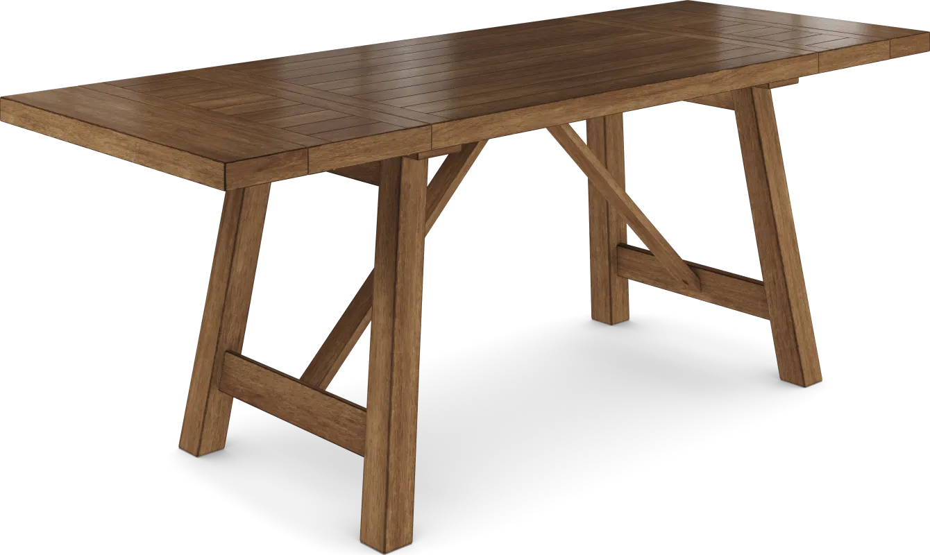 Acorn Cottage Brown Counter Height Dining Table