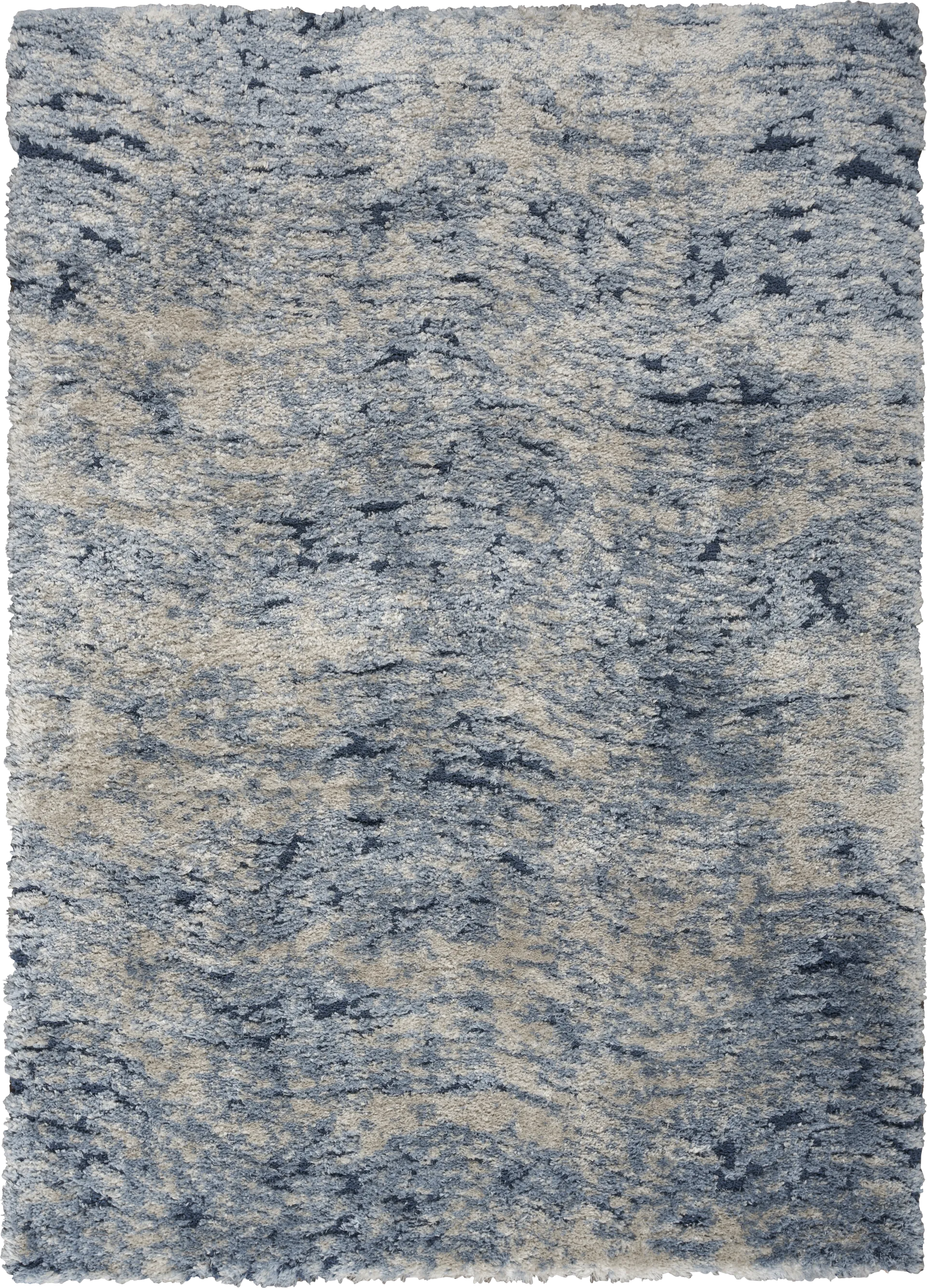 Chaseh Blue 5'3 x 7'3 Rug - Image 1
