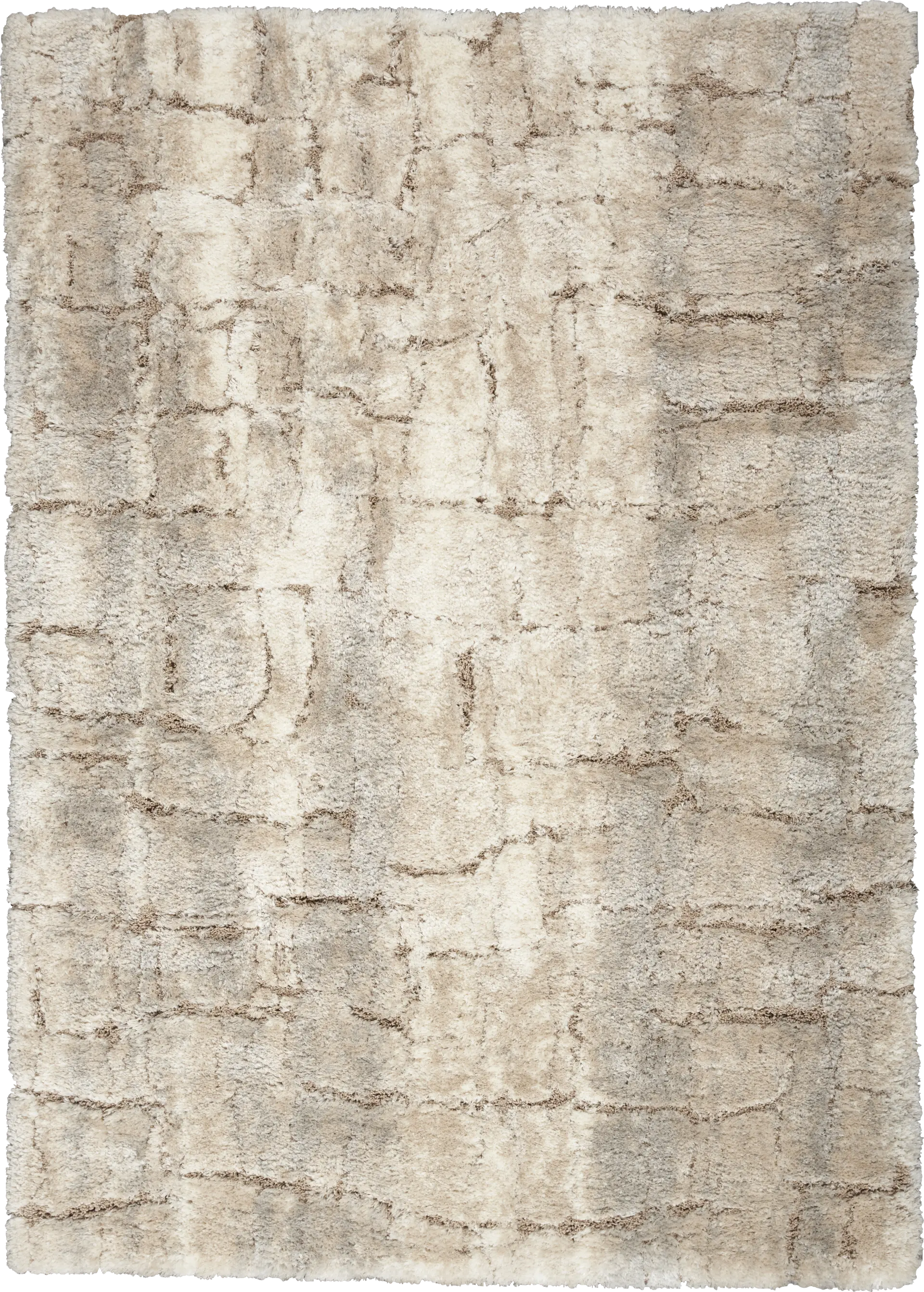 Yanzo Ivory/Beige 6'7 x 9'2 Rug