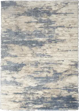 Yanzo Blue/Gray 7'10 x 9'10 Rug