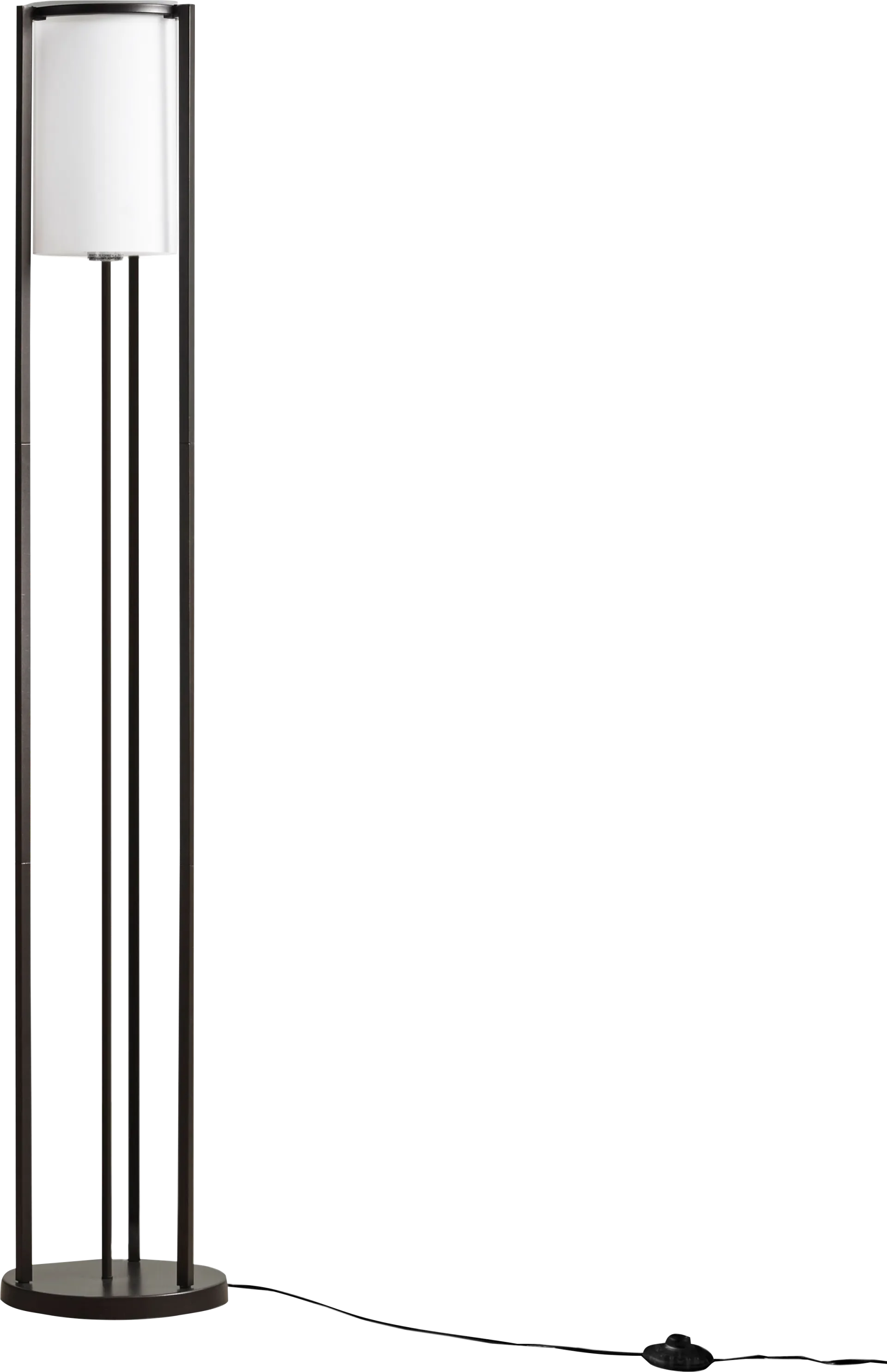 Beasley Trail Black Floor Lamp - Image 1