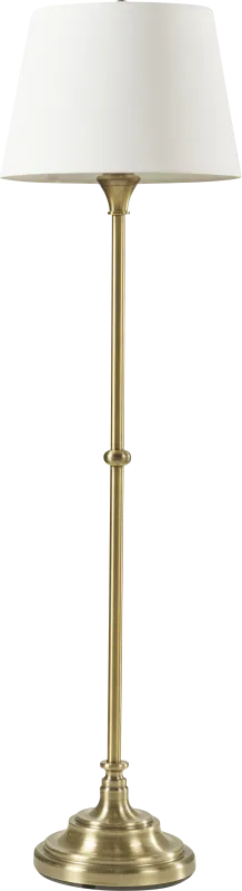 Kirkhill Court Brass Floor Lamp
