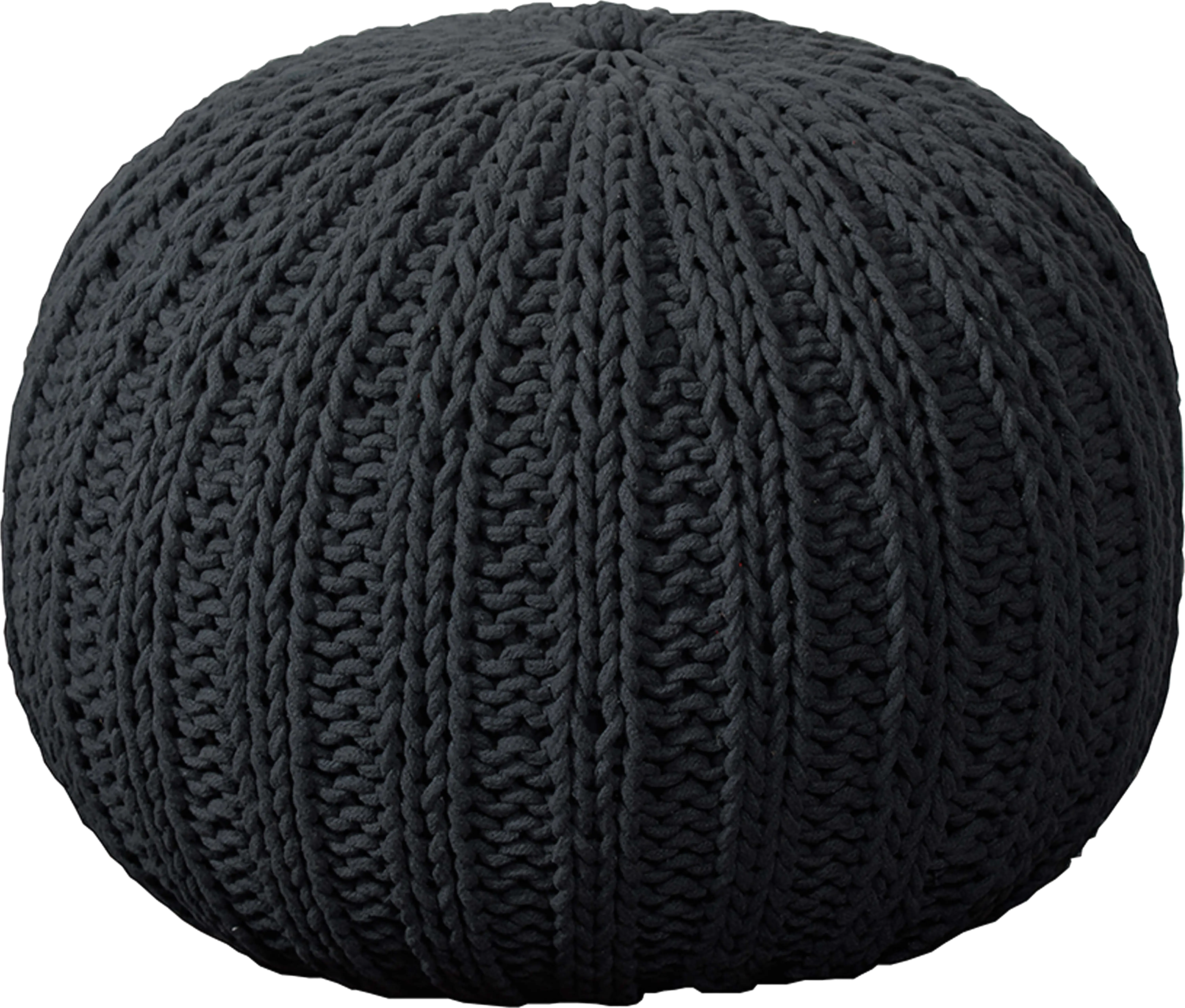 Ayidu Black Pouf - Thumbnail - Image 1