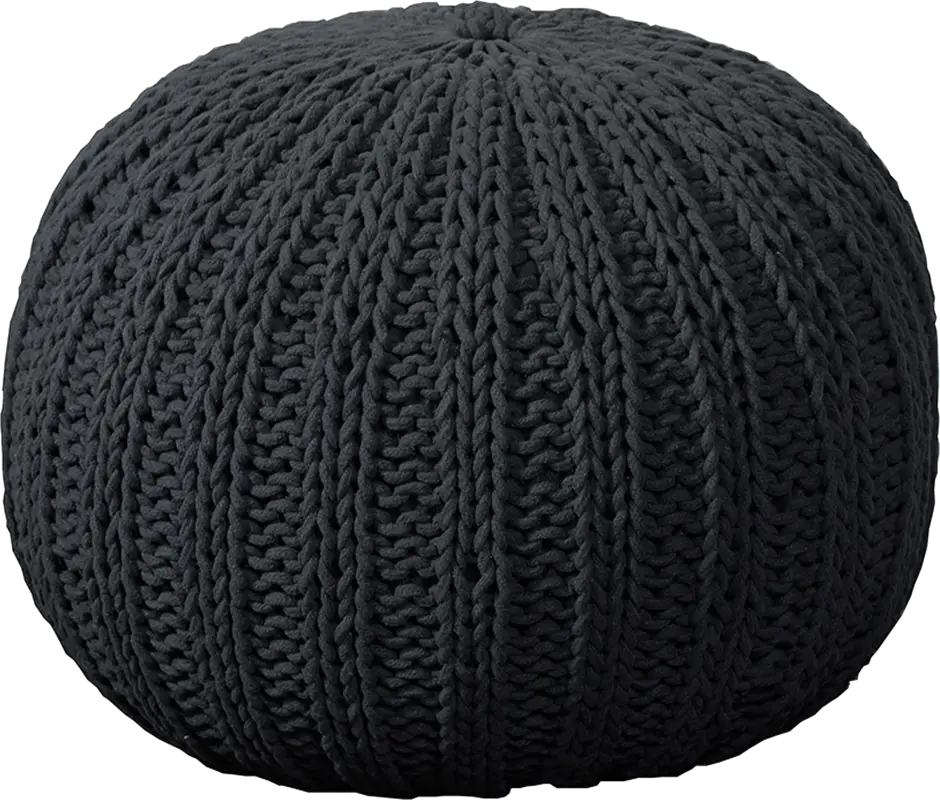 Ayidu Black Pouf