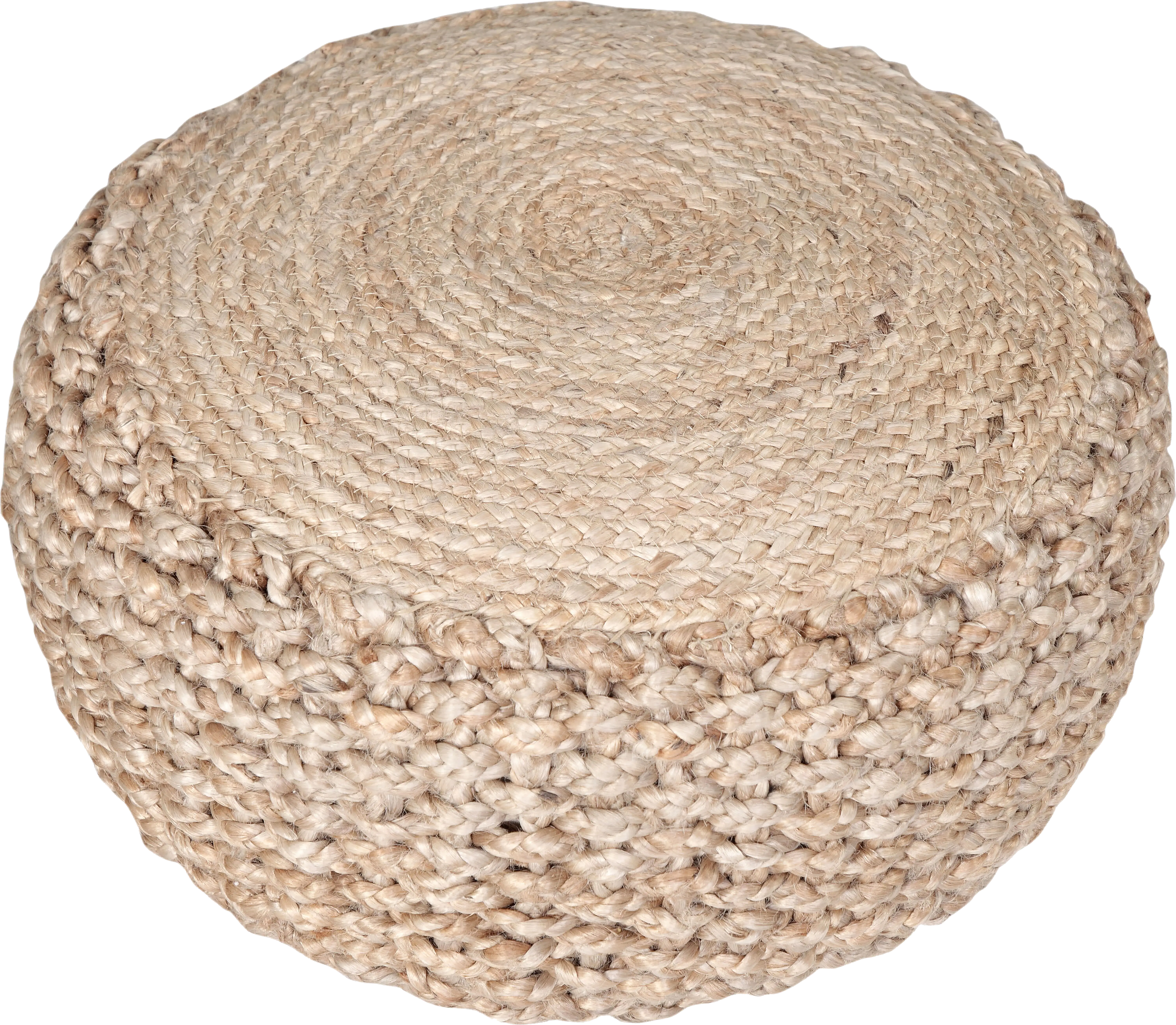 Mekyla Natural Pouf - Thumbnail - Image 1