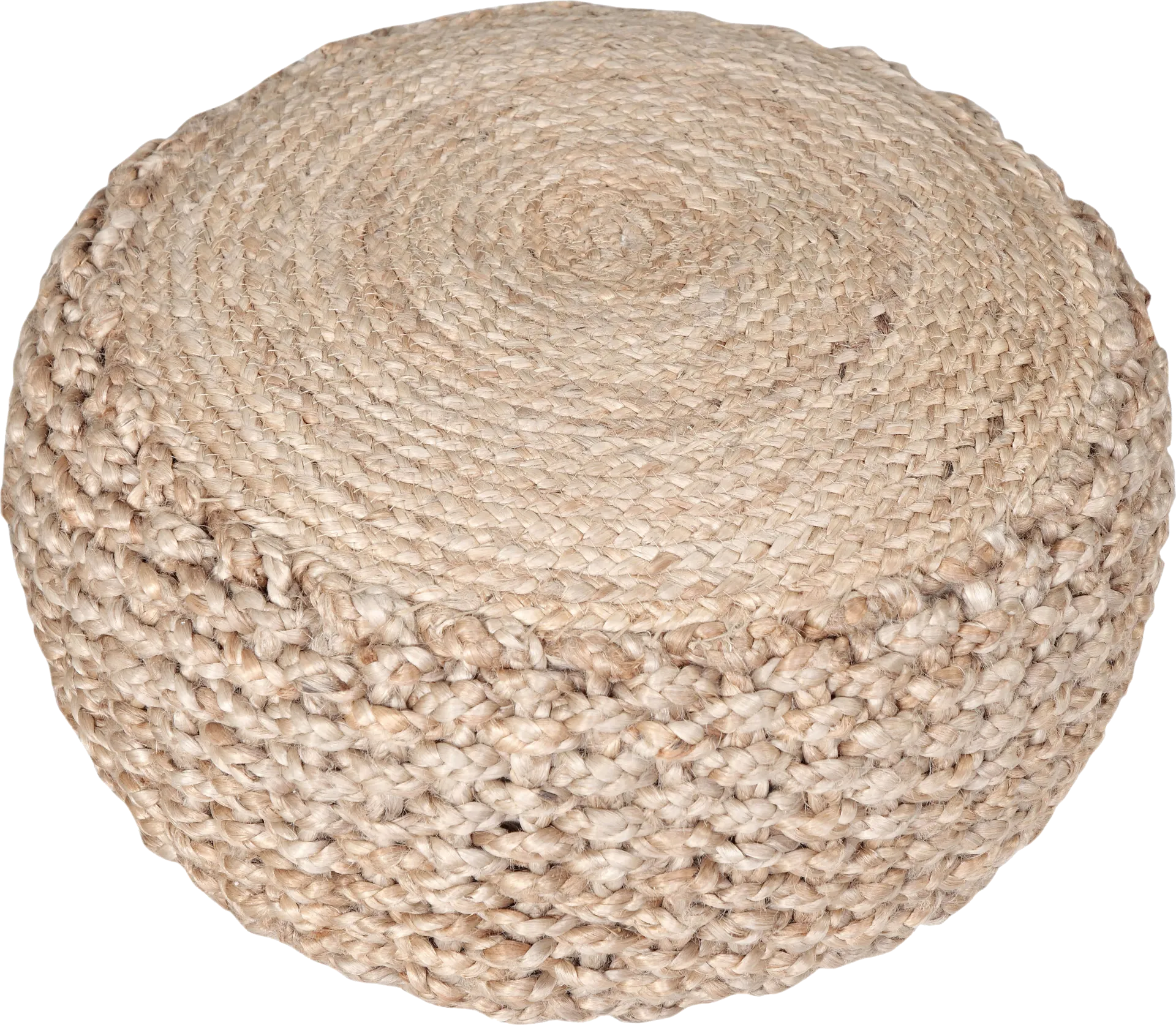 Mekyla Natural Pouf - Image 1