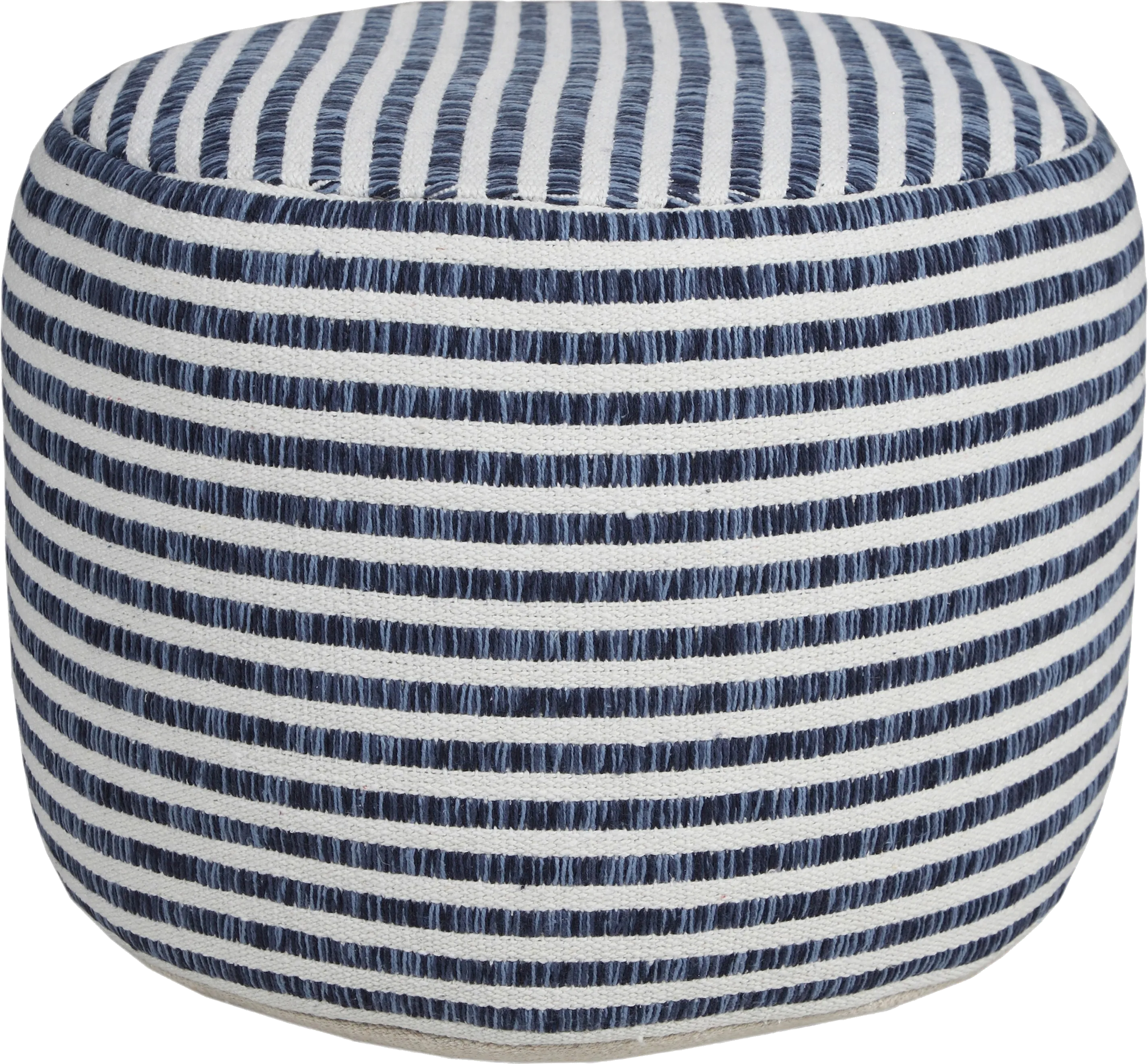 Prinloo Black/White Pouf - Thumbnail - Image 1