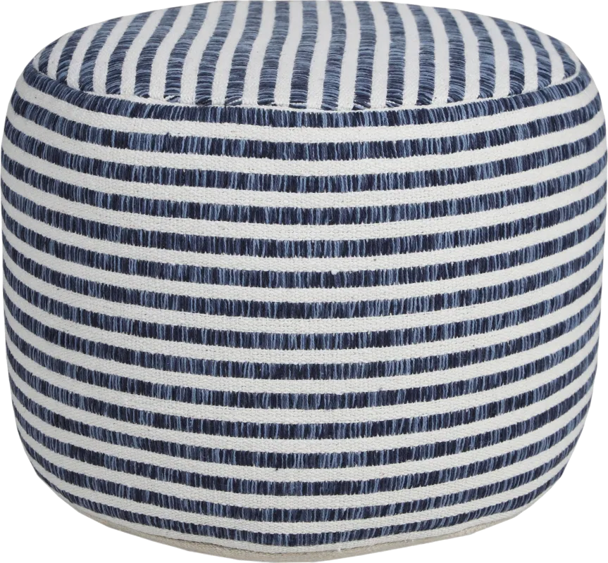 Prinloo Black/White Pouf