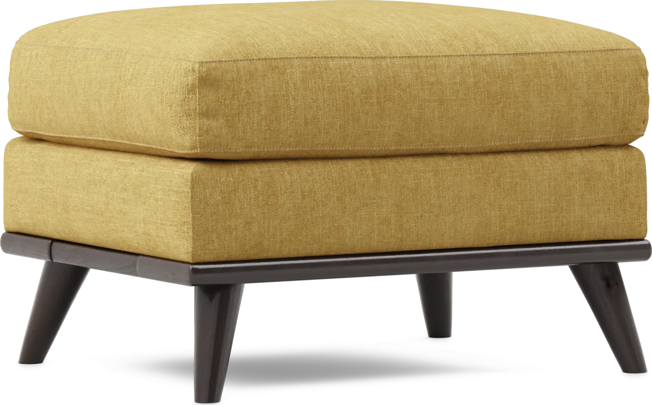 East Side Sunflower Ottoman