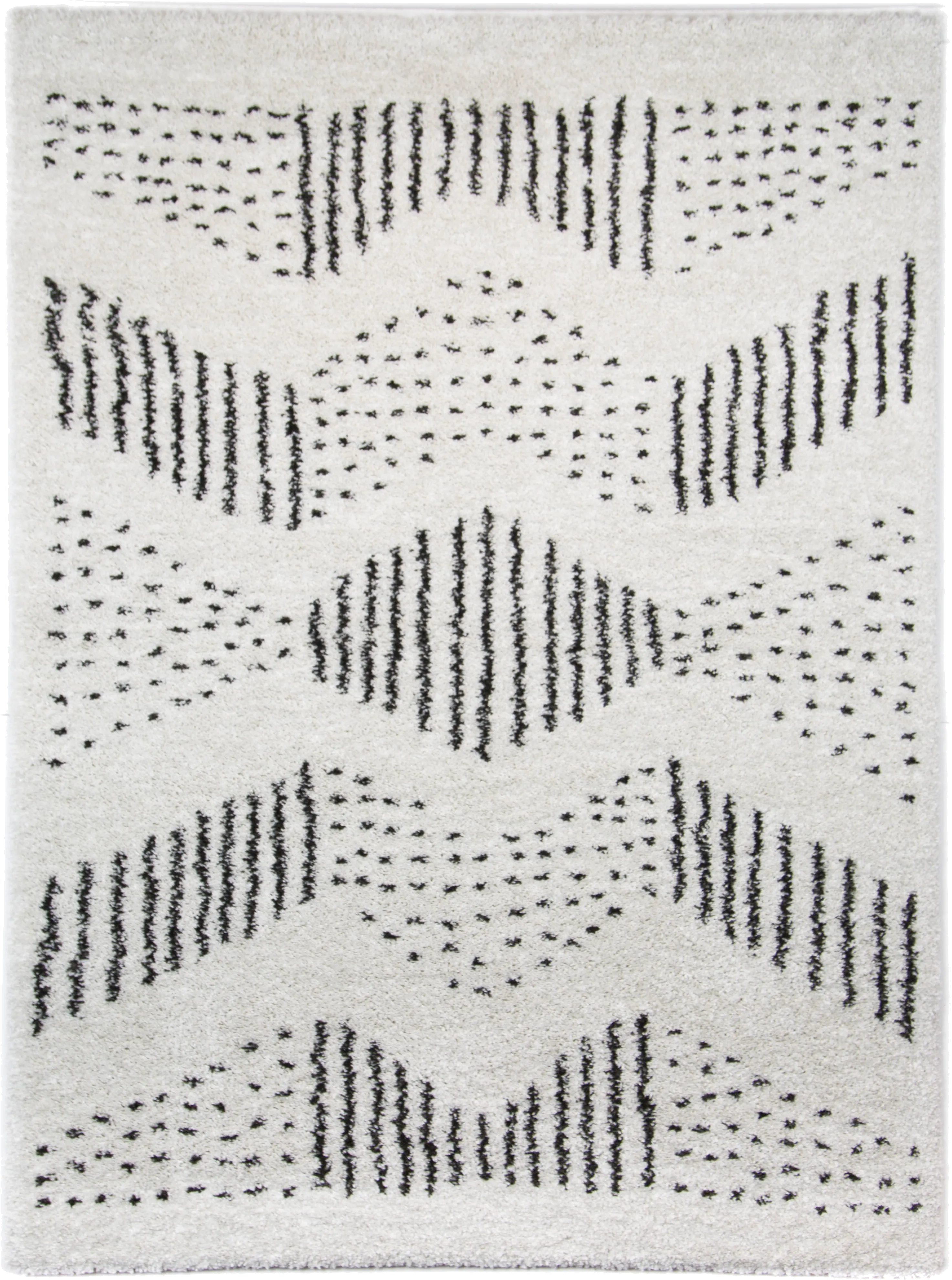 Kids Janoal White/Gray 5'3 x 7' Rug - Thumbnail - Image 1