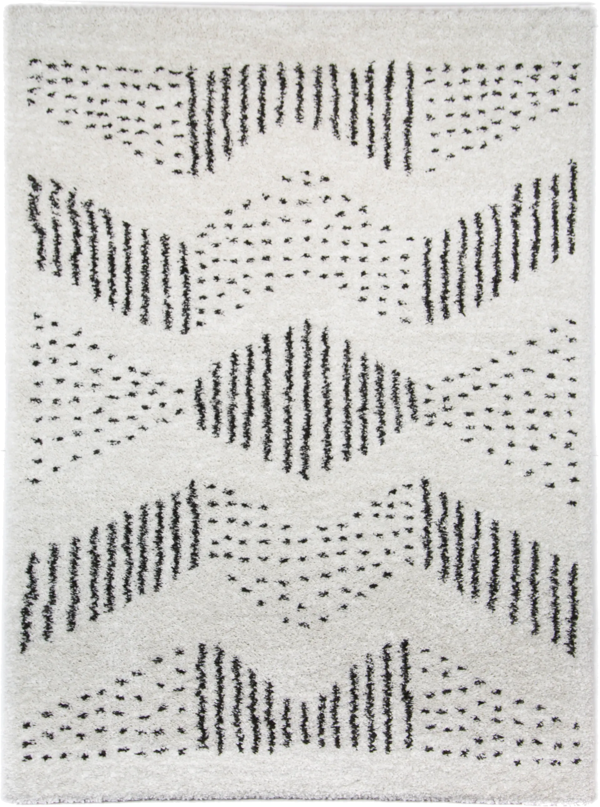 Kids Janoal White/Gray 5'3 x 7' Rug - Image 1