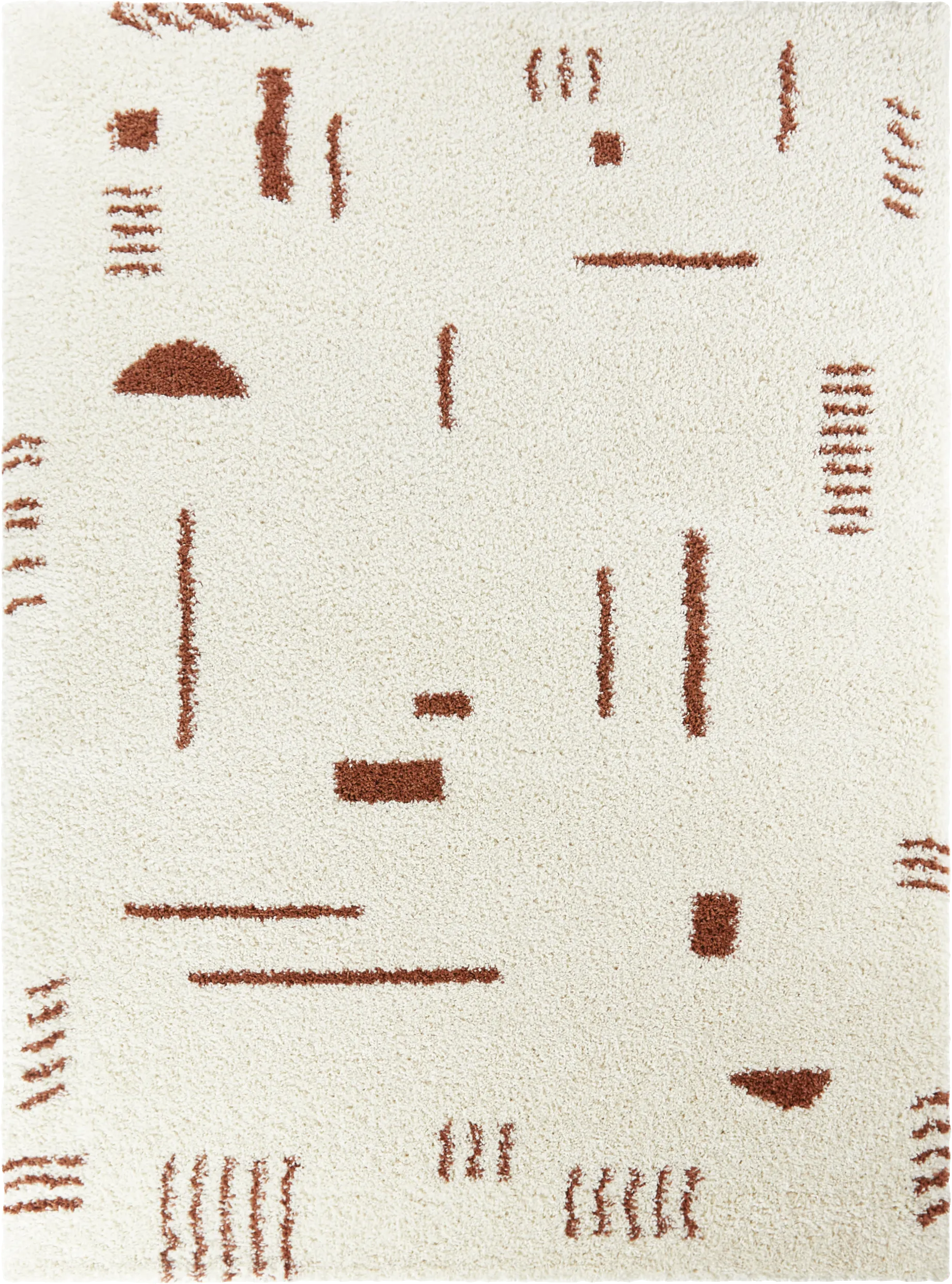 Kids Pailoap White/Multi 6'7 x 9' Rug - Image 1