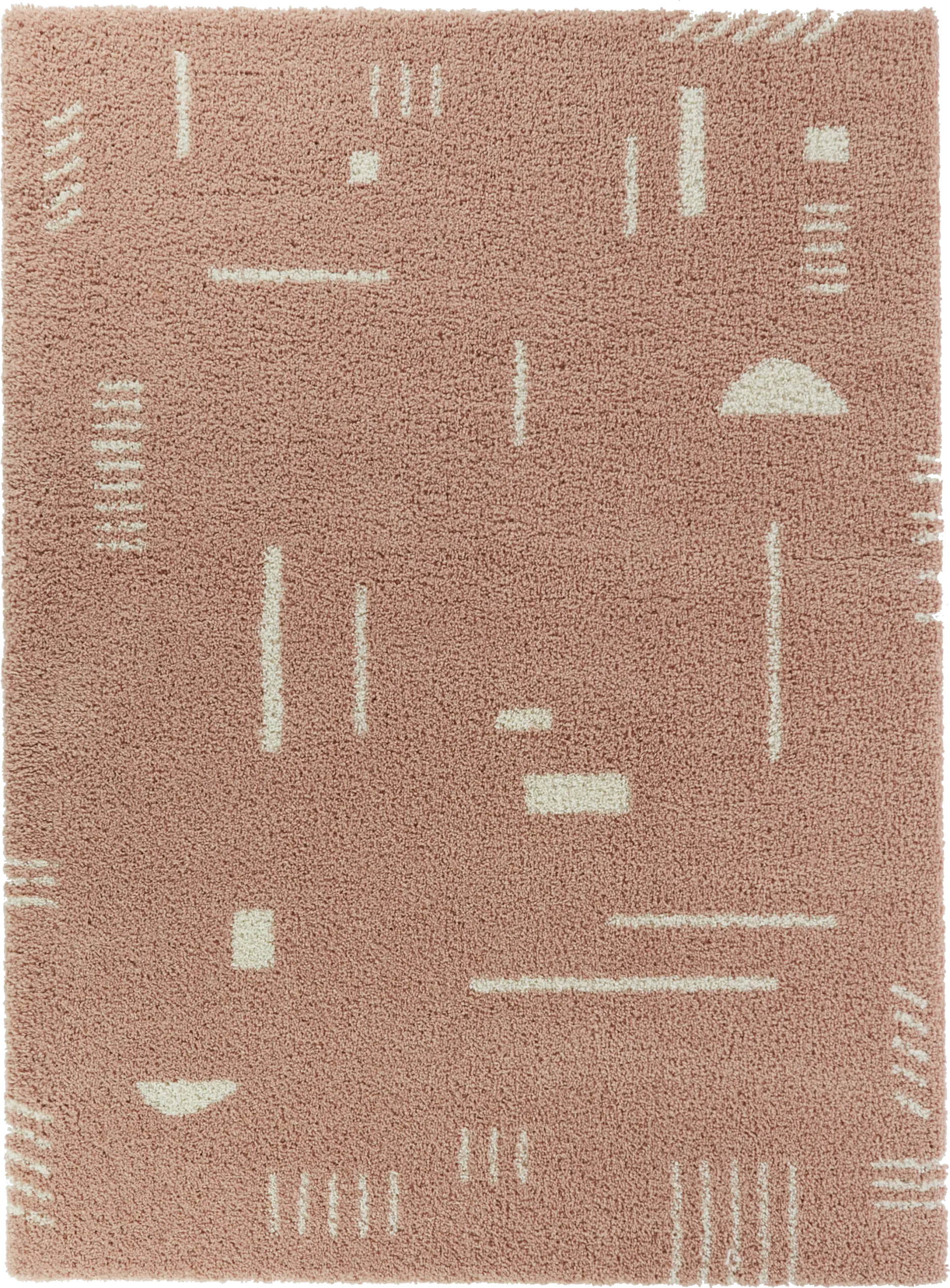 Kids Pailoap Pink/White 5'3 x 7' Rug