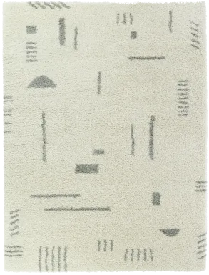 Kids Pailoap White/Gray 6'7 x 9' Rug