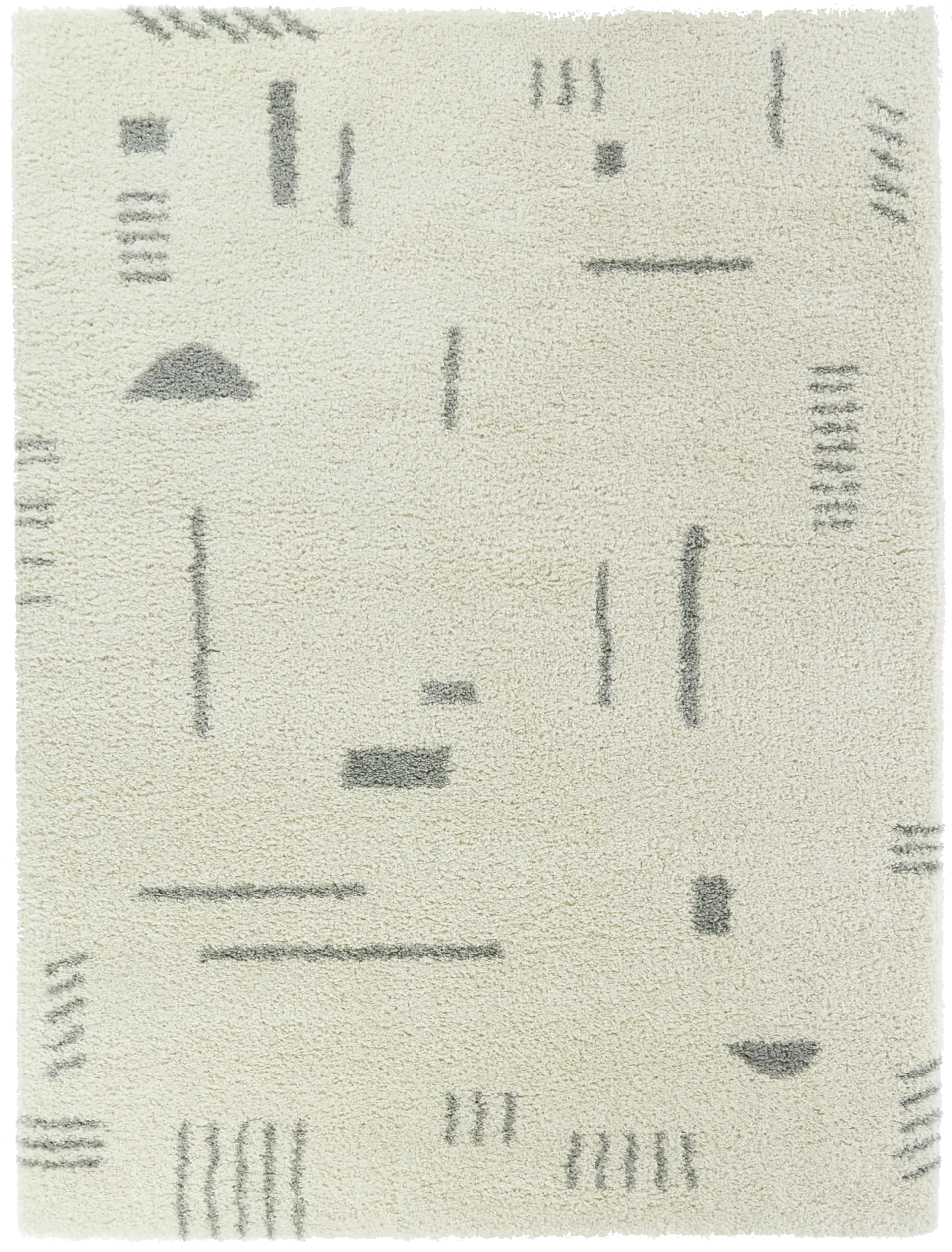 Kids Pailoap White/Gray 6'7 x 9' Rug