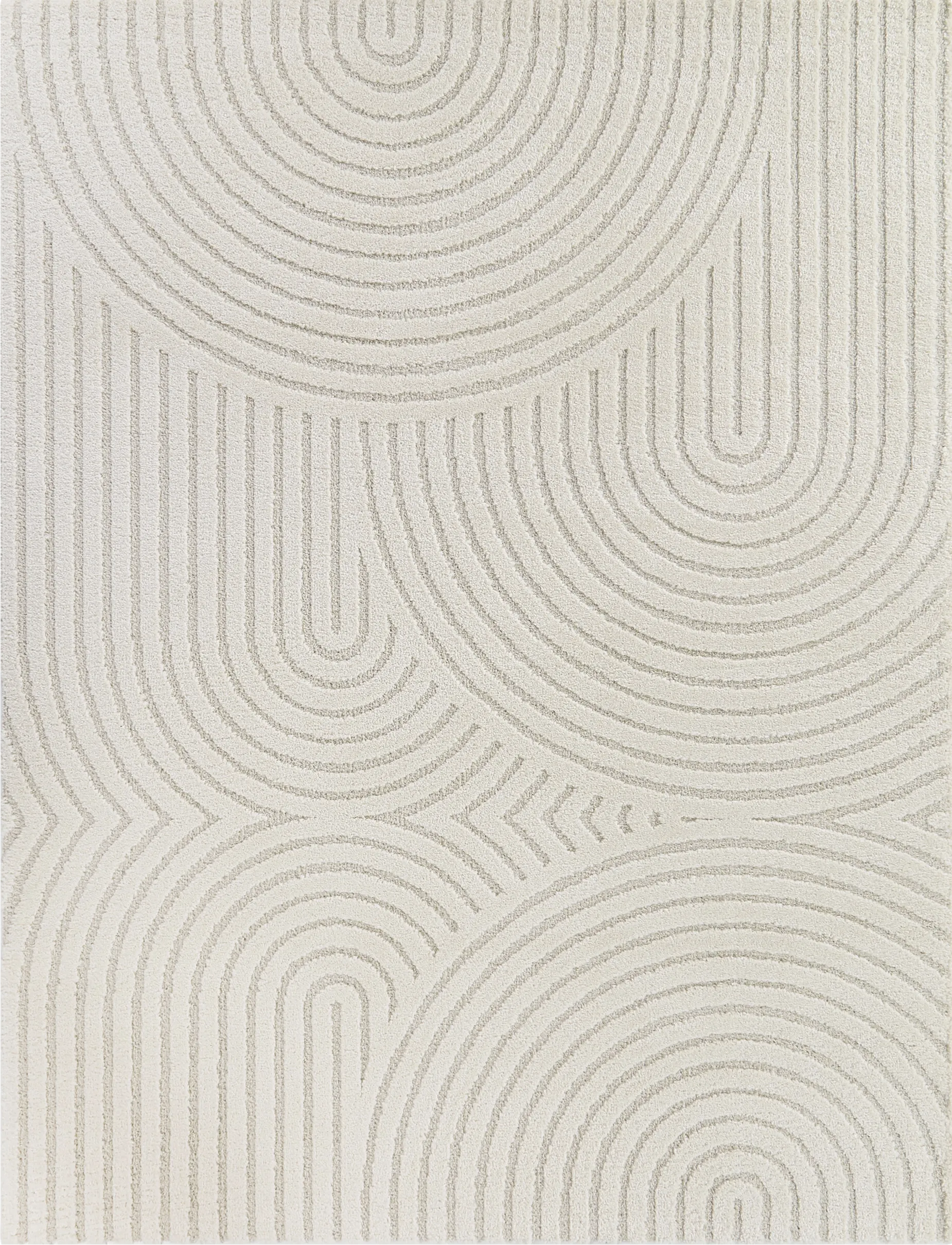 Macasano Cream 5'3 x 7' Rug - Image 1