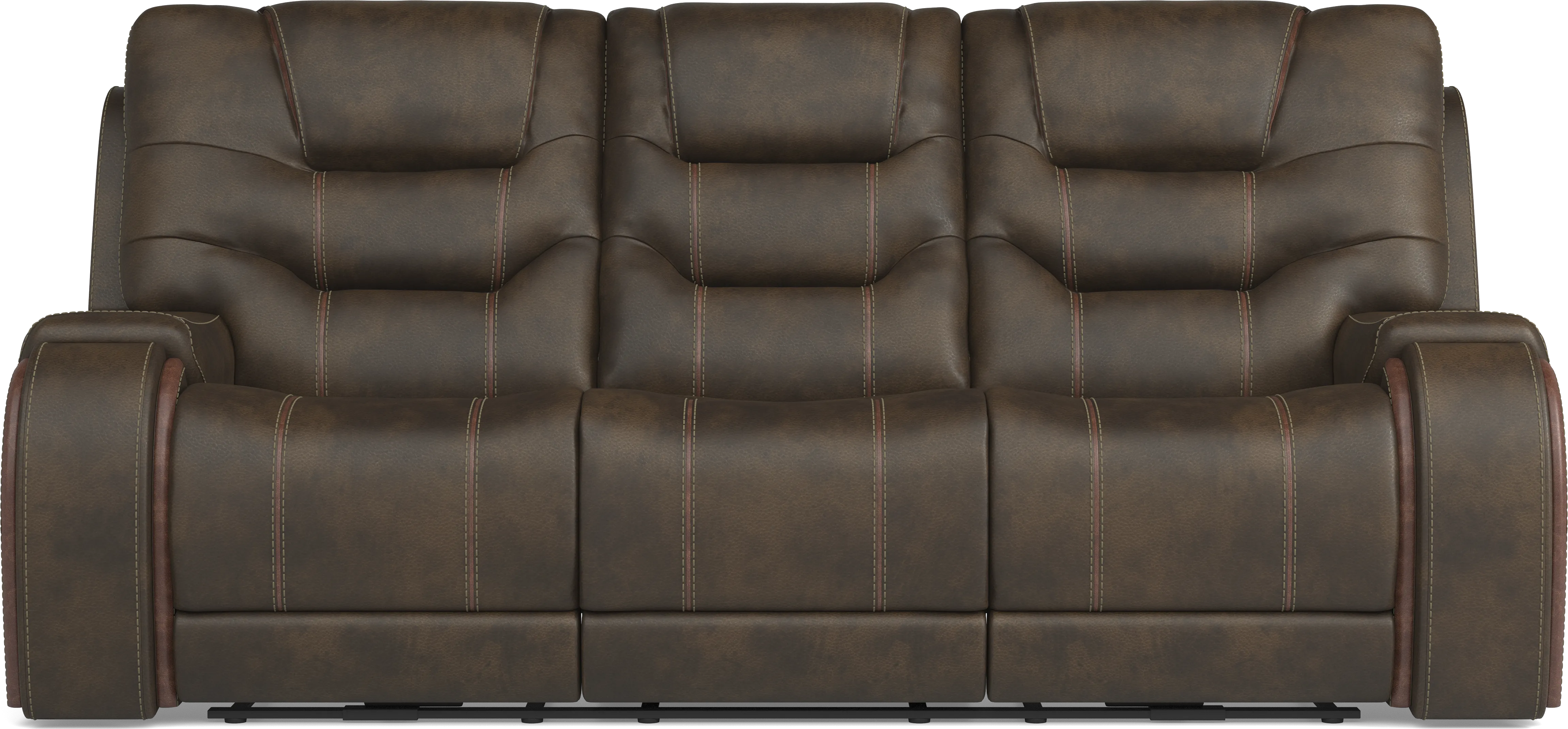 Laredo Springs Brown 3 Pc Dual Power Reclining Living Room - Thumbnail - Image 2