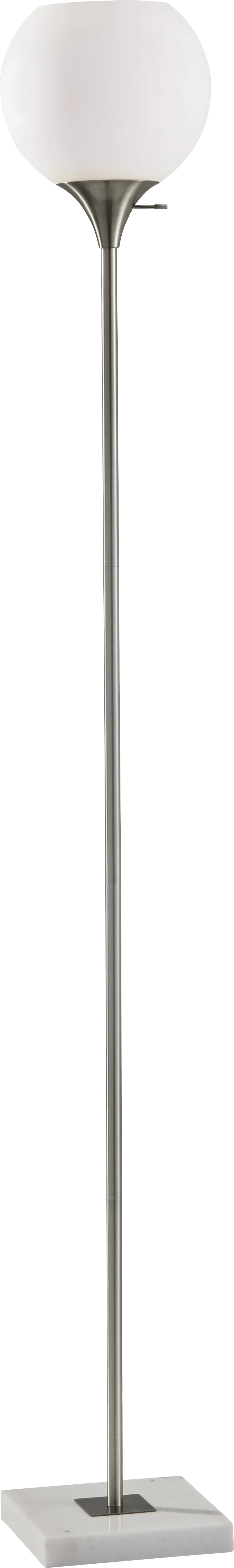 Abby Park Silver Torchiere - Image 1