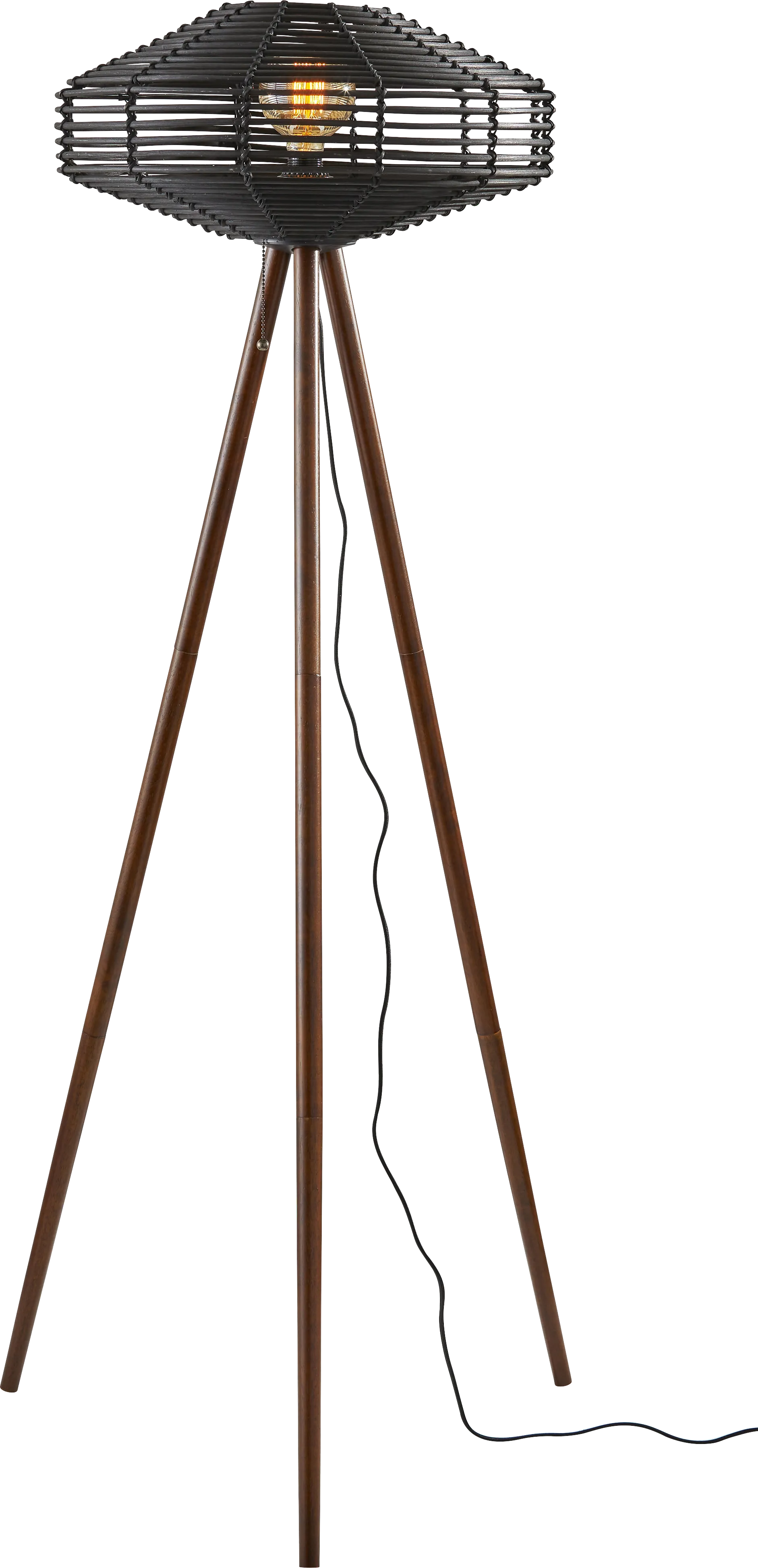 Nightgale Way Black Floor Lamp - Image 1