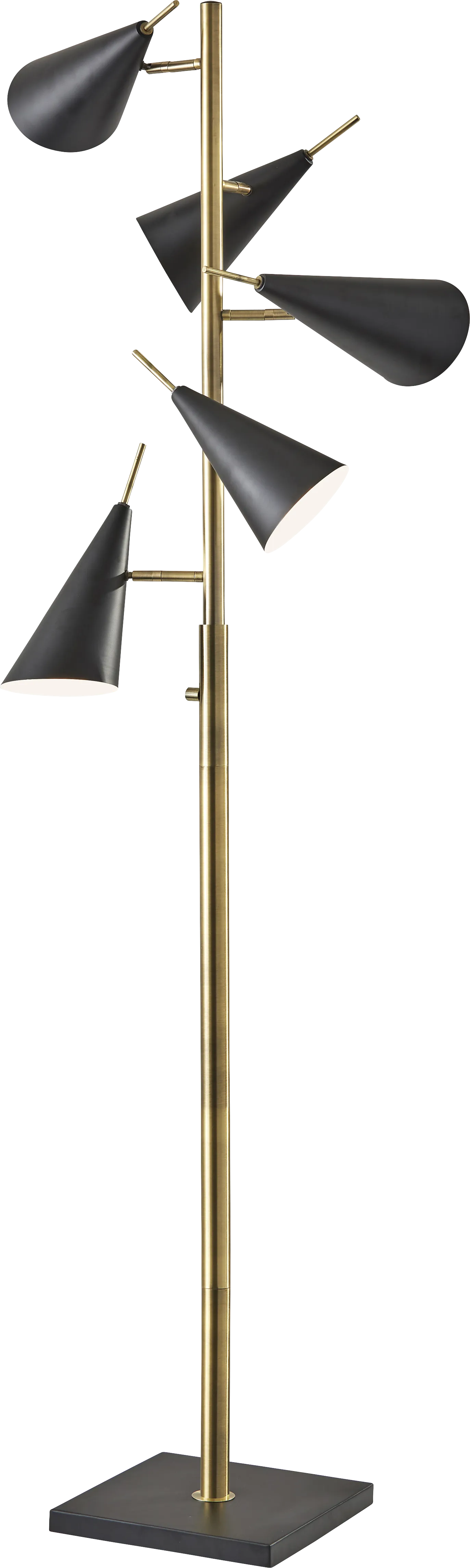 Elm Way Brass Floor Lamp - Image 1